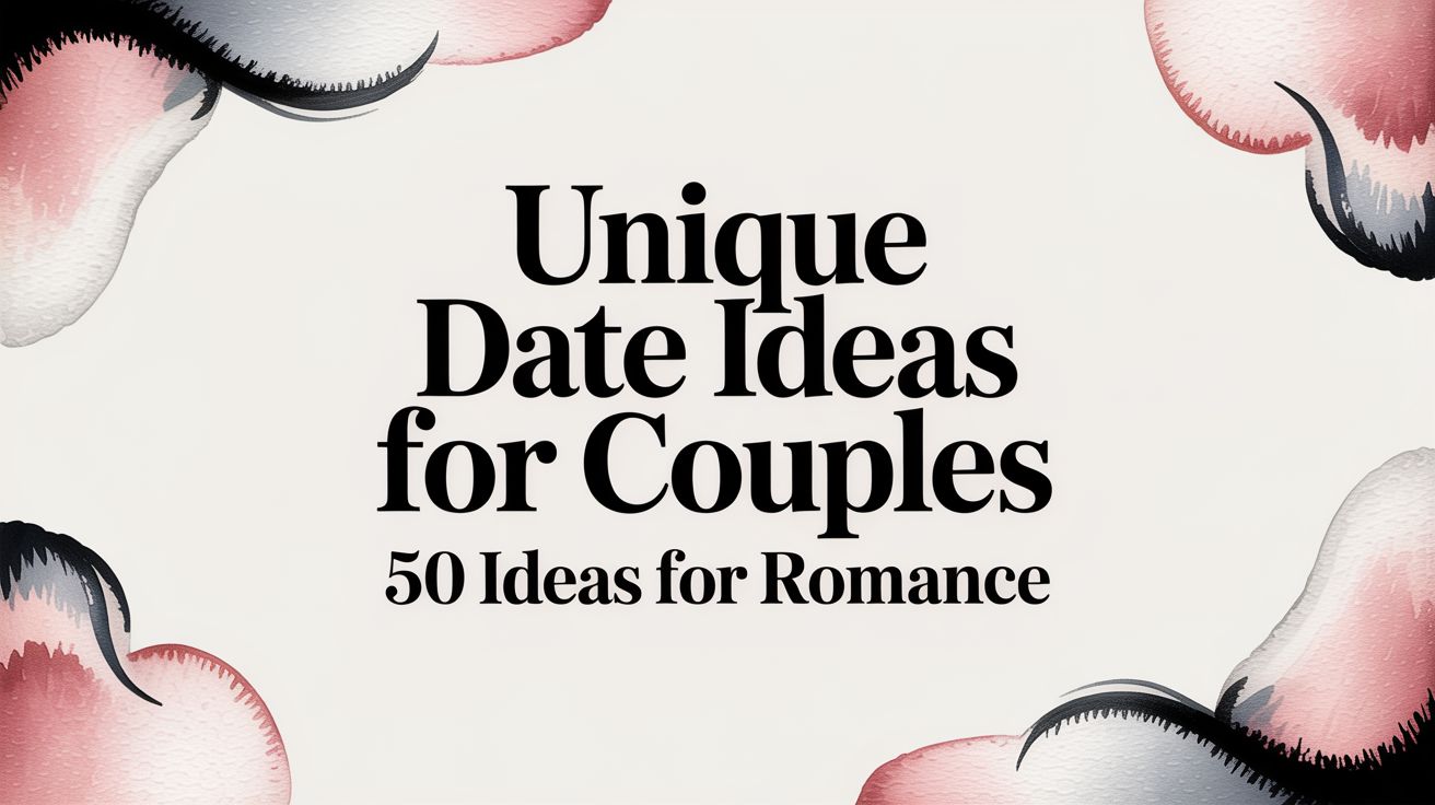 Unique Dating Unique date ideas for couples: 50 ideas for romance – Guesswhatidid