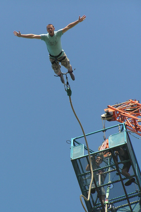 160ft Bungee Jump at the Salford Quays