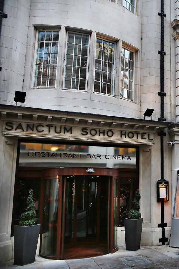 Three Course Meal with a drink for Two at Sanctum Soho Hotel